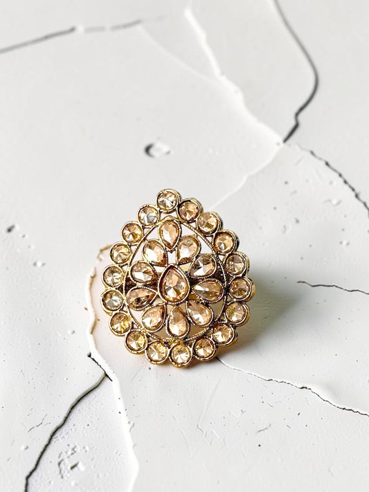 Abeer عبير Polki Ring