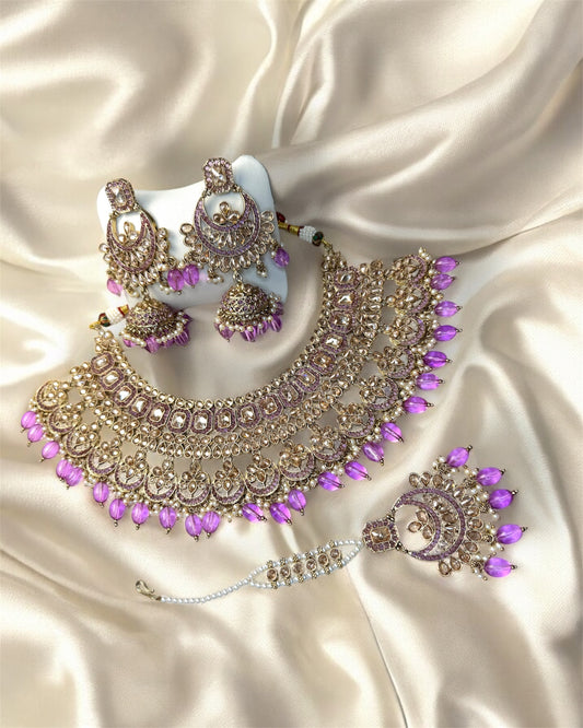 Diyaa ضياء Bridal Set in Lavender