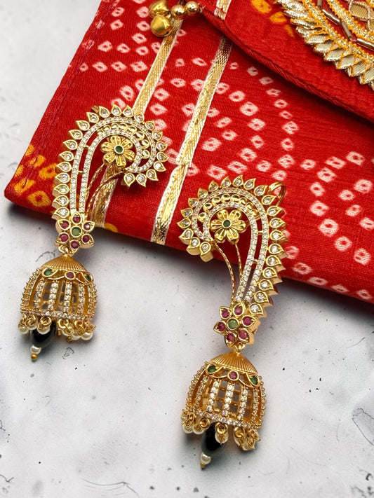 Aarya आर्या Heritage Jhumkay Cuffs