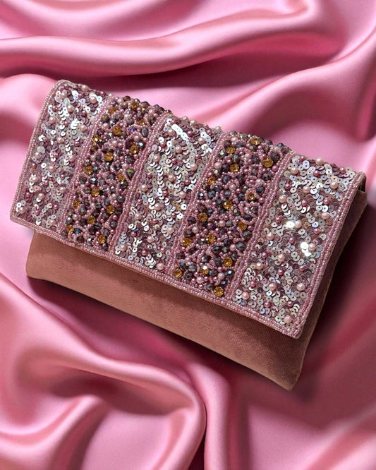 Fariha فَرِيحَة Bag in Mauve Pink