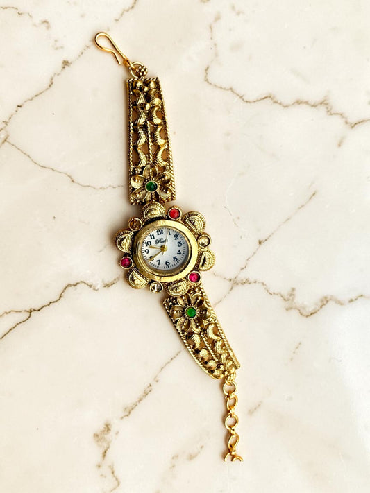 Sudha सुधा Adjustable Heritage Watch Bracelet