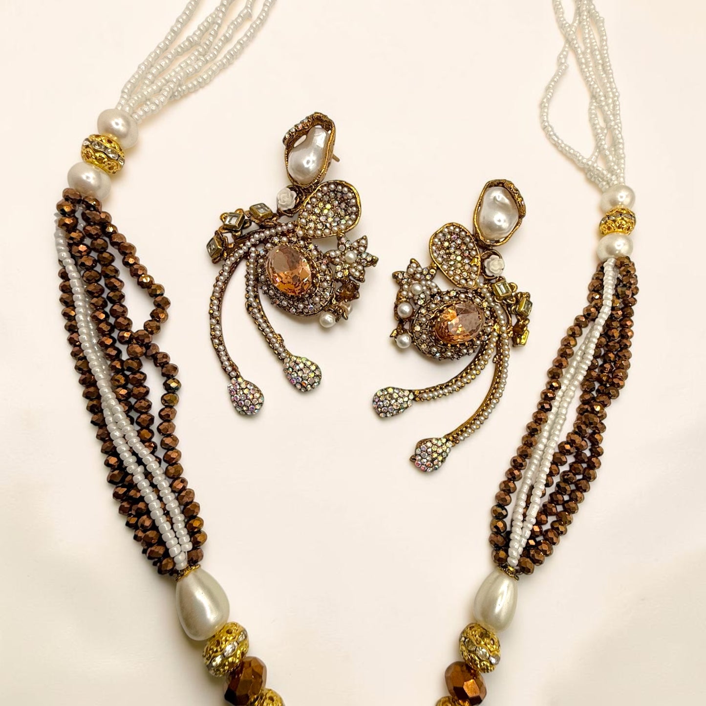 Kübra Turkish Mala Set in Gold