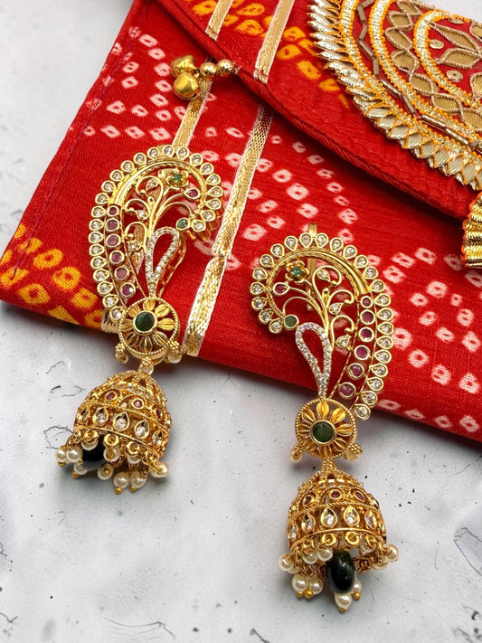 Bhavika भाविका Heritage Jhumkay Cuffs
