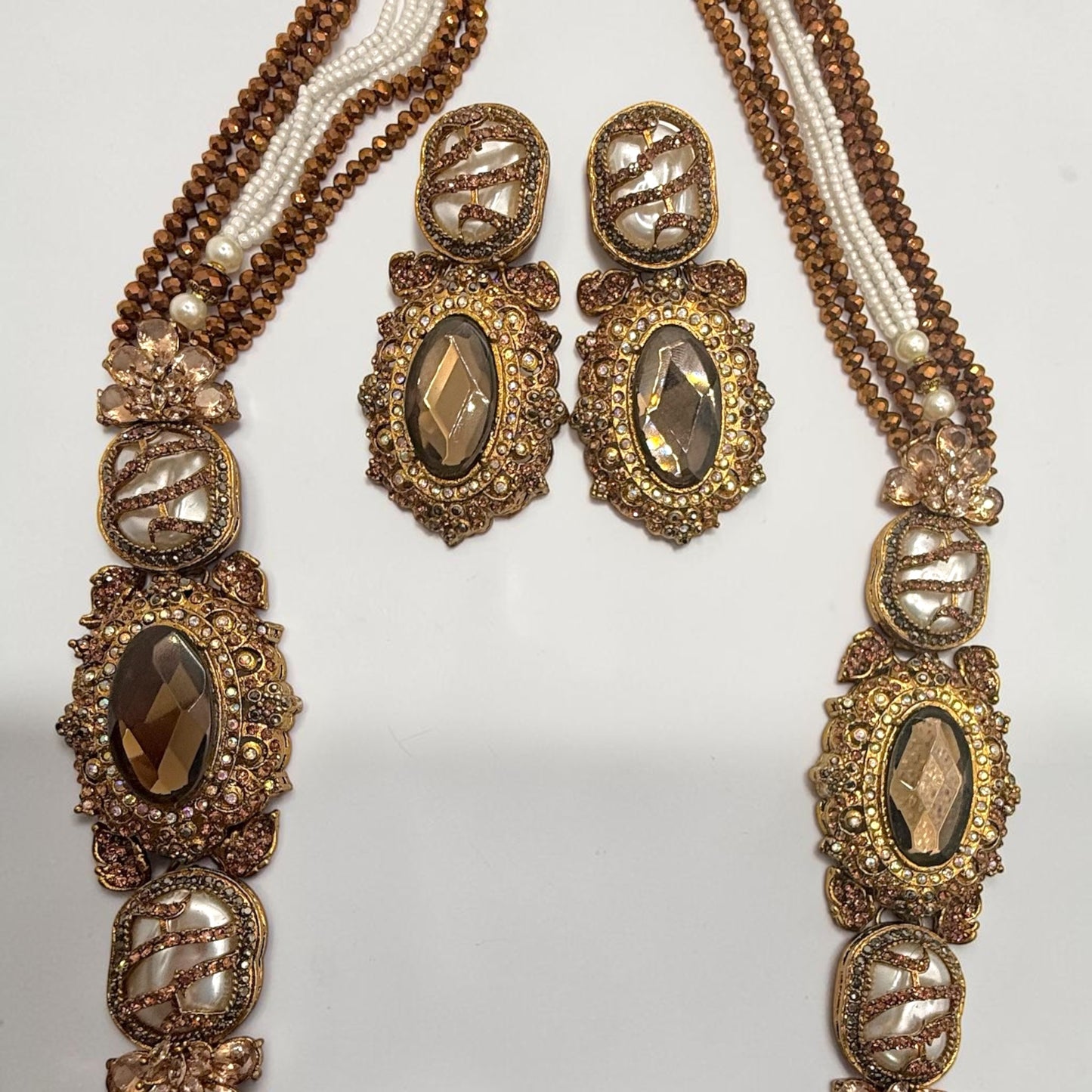 Ayşe Turkish Mala Set in Gold