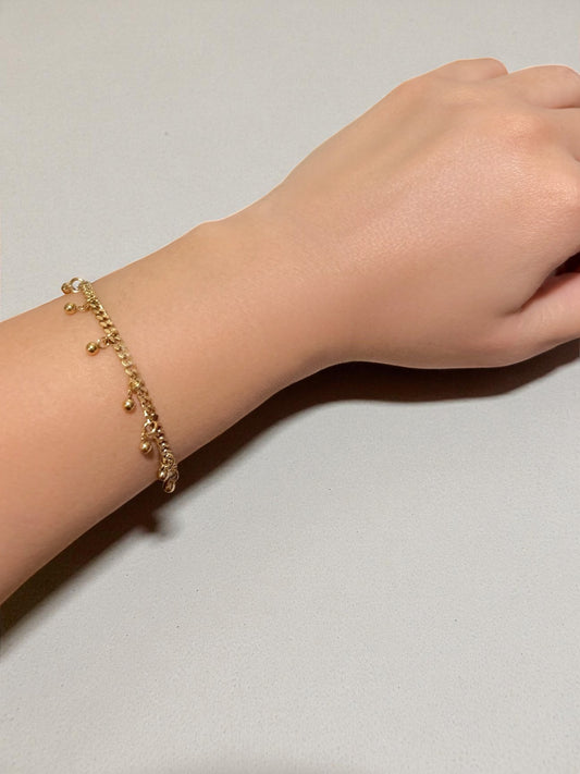 Bahia بهية Gold Plated Bracelet in Gold - Stainless Steel