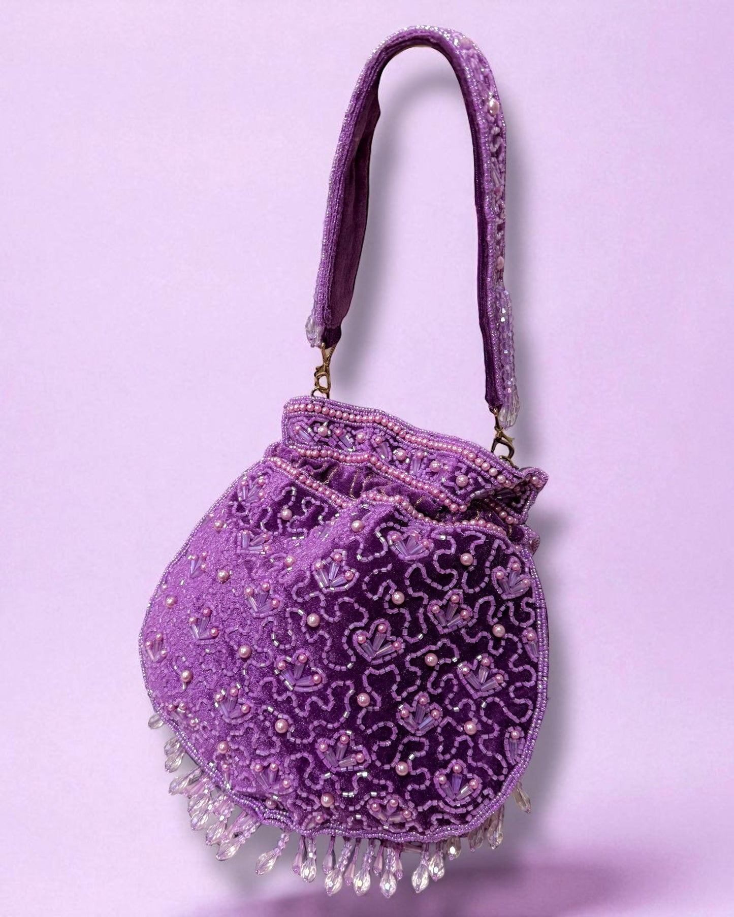Leyla ليلى Dream Bag in Purple