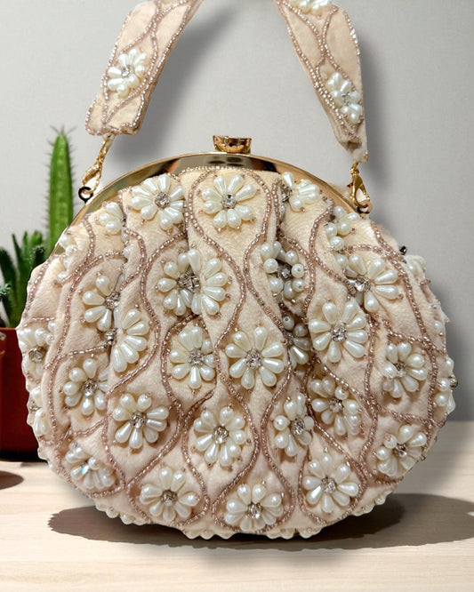 Angela एंजेला Bridal Clutch