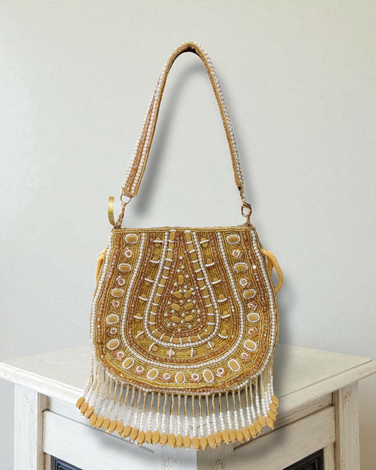 Sehar سحر Bag in Gold