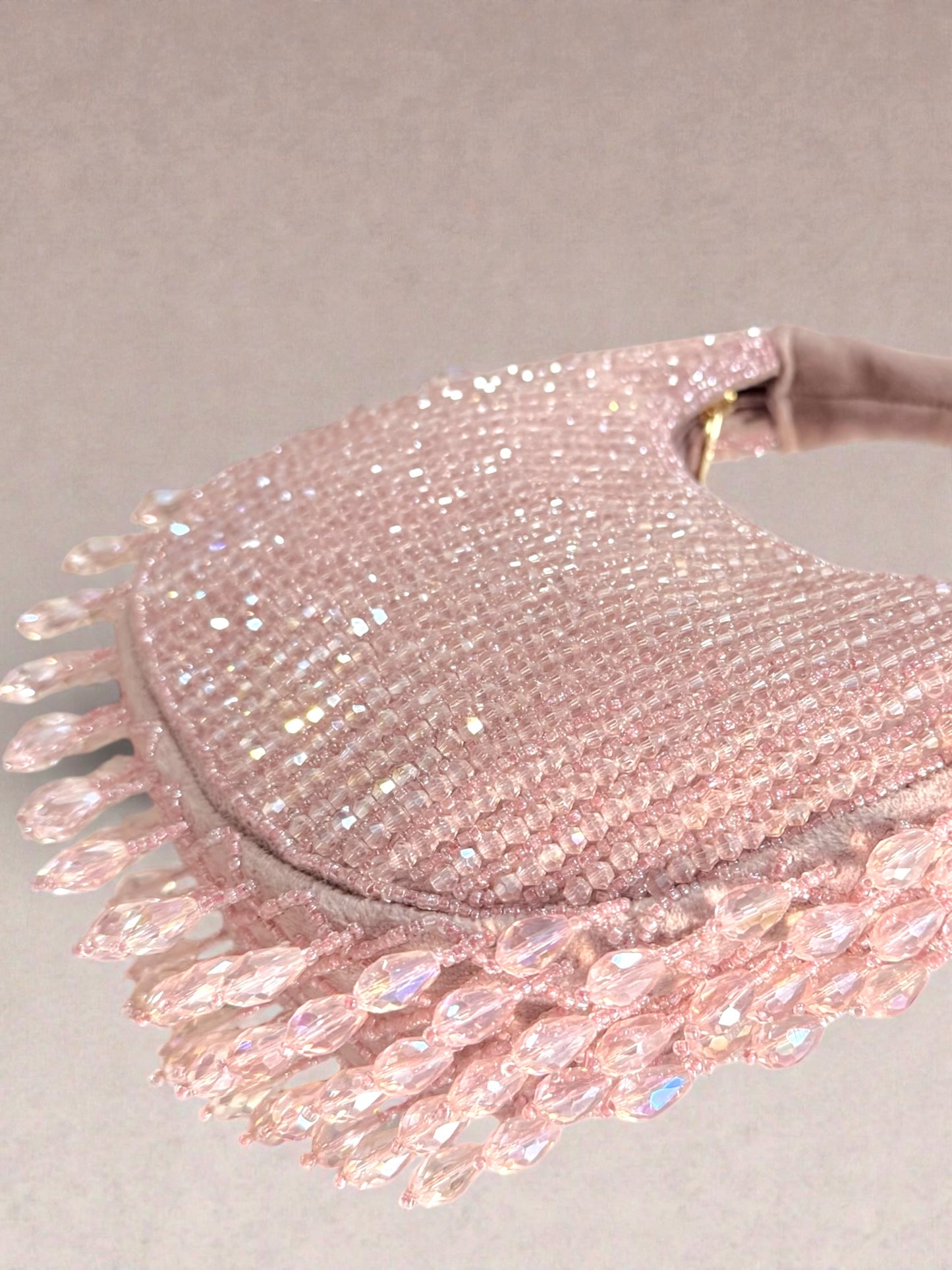 Maha مها Handmade Bag in Lilac Pink