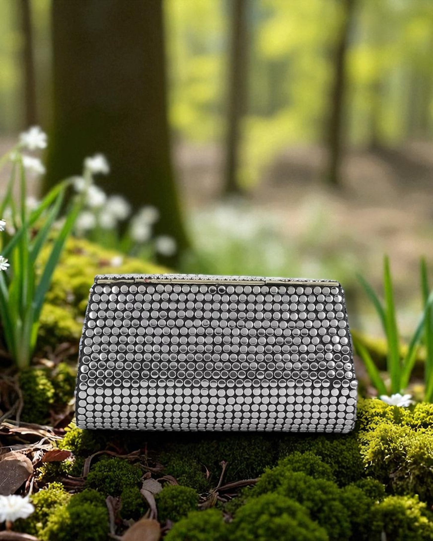Fatimah فاطمة Brass Opal Clutch