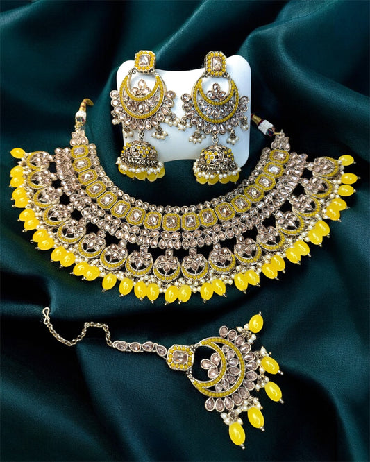Diyaa ضياء Bridal Set in Yellow