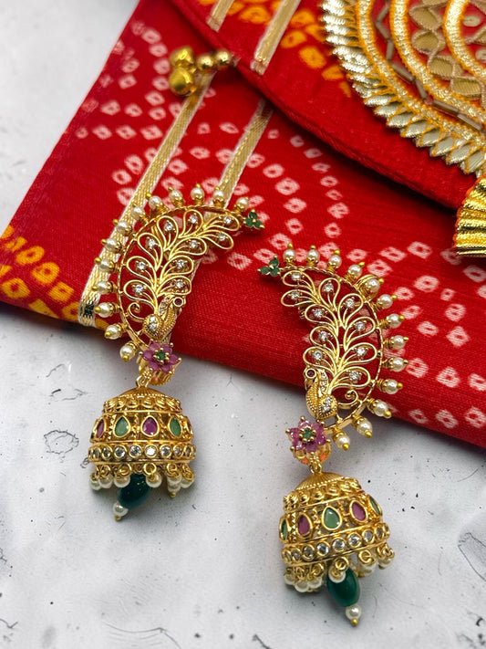 Kiana कियाना Heritage Jhumkay Cuffs