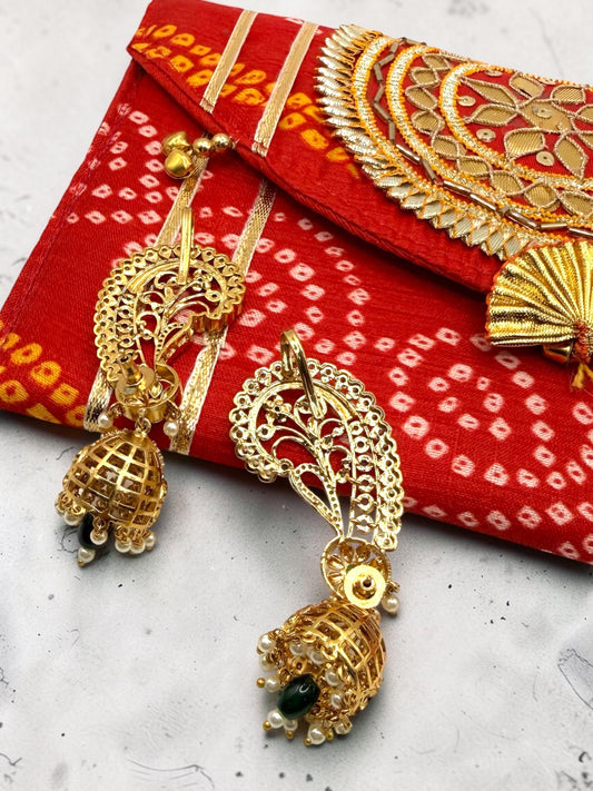Bhavika भाविका Heritage Jhumkay Cuffs