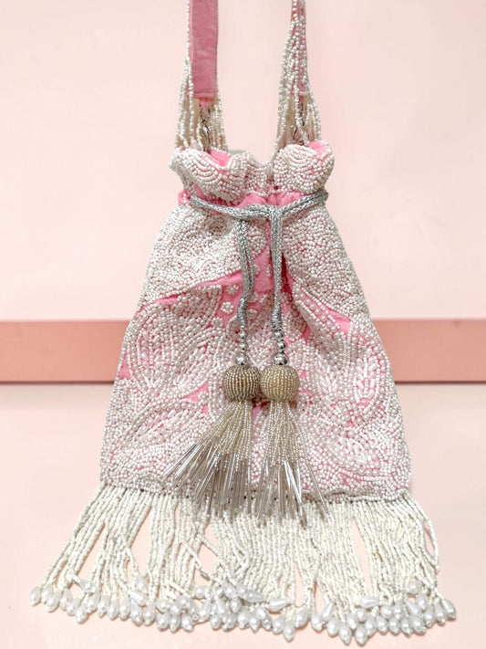 Reja رجا Potli Bag in Pink