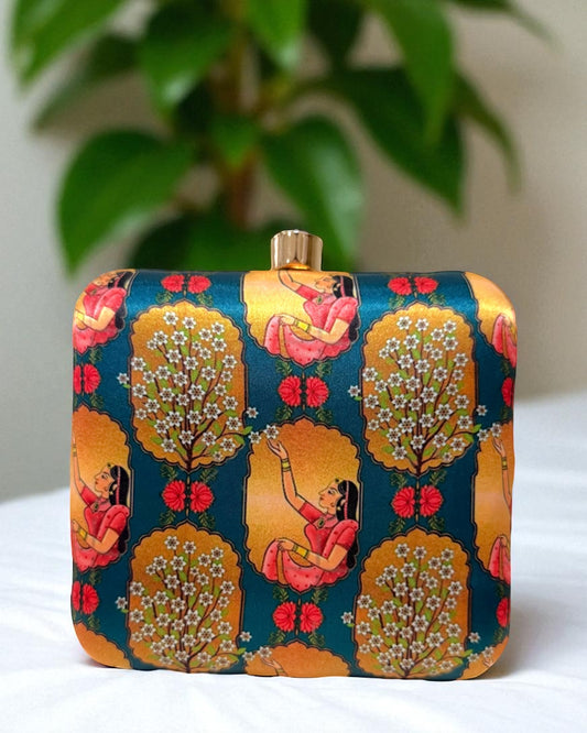 Madhu मधु Square Clutch