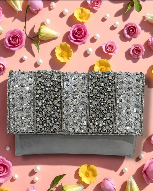 Fariha فَرِيحَة Bag in Grey