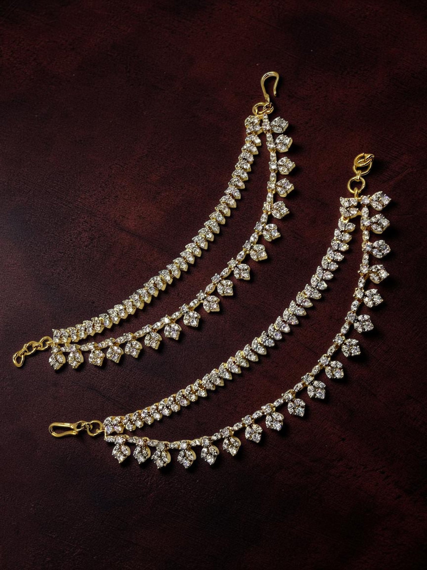 Avika अविका American Diamond Earring Saharay (Earrings sold separately)