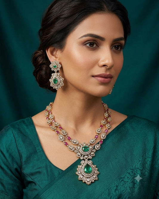 Manal منال Gold Plated Victorian Set