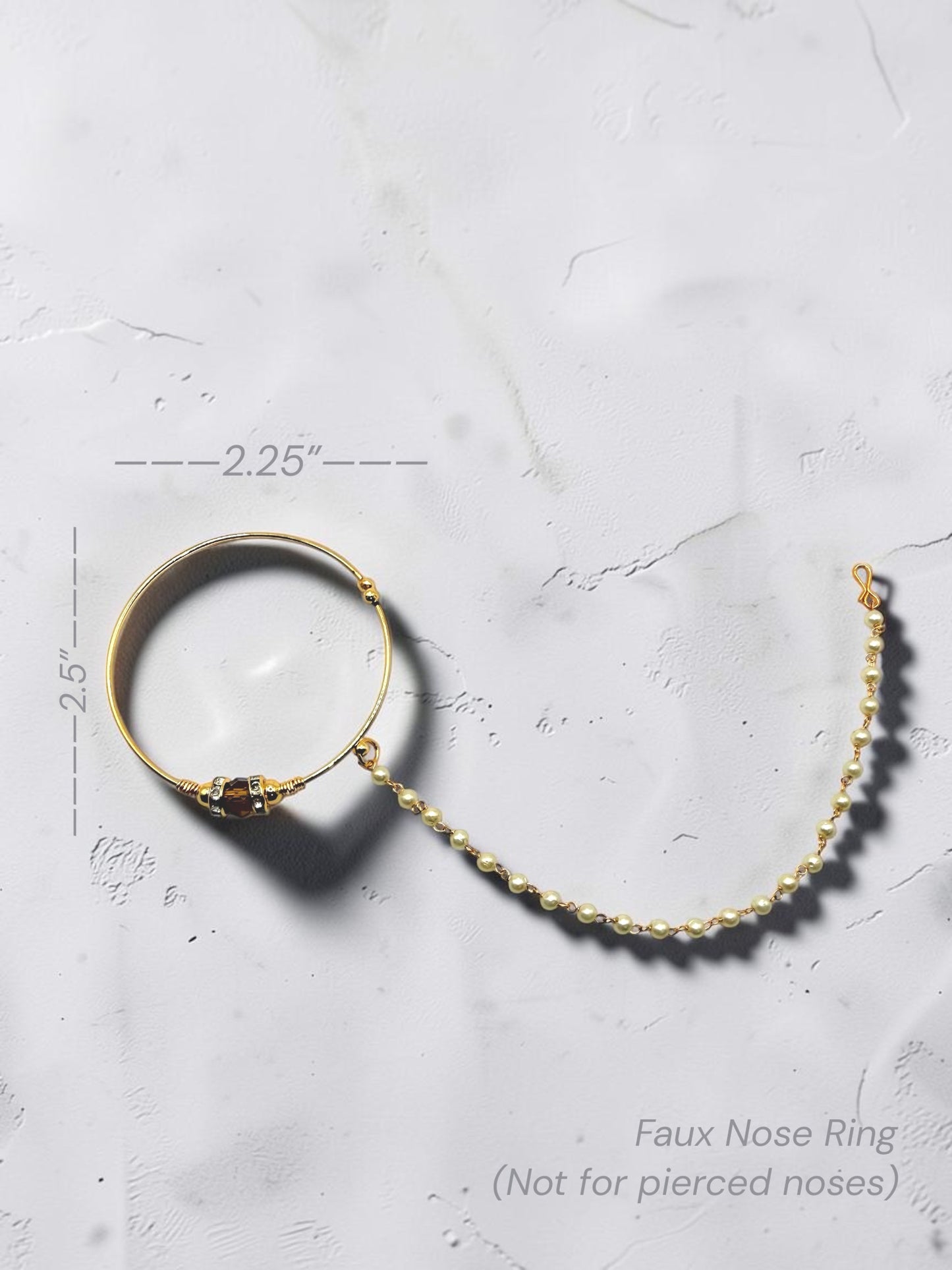 Large Faux Nose Ring