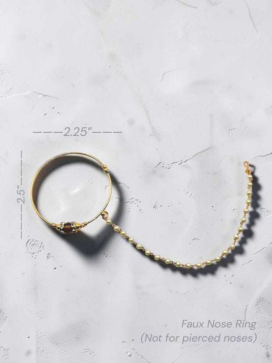 Large Faux Nose Ring