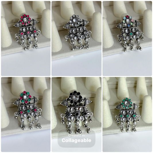 Thanaa ثناء Oxidized Rings