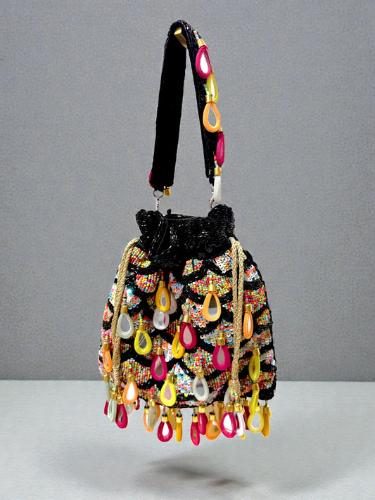 Swara स्वरा Polti Bag in Black