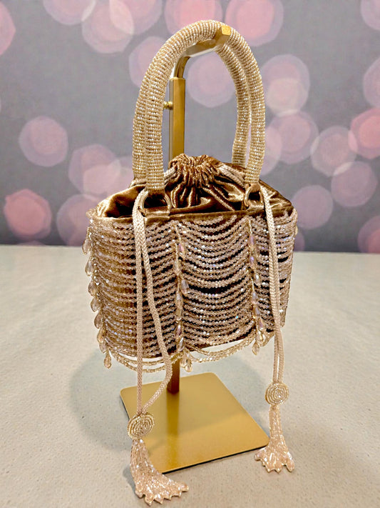 Shreya श्रेया Bucket Bag in Brown