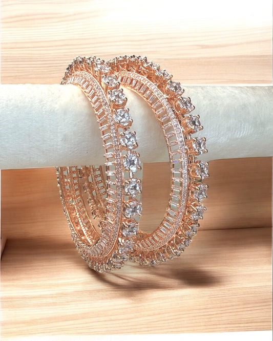 Dana دانا Rose Gold American Diamond Kare