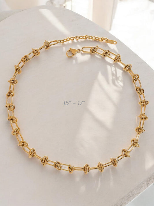 Sasha 18K Gold Plated Necklace