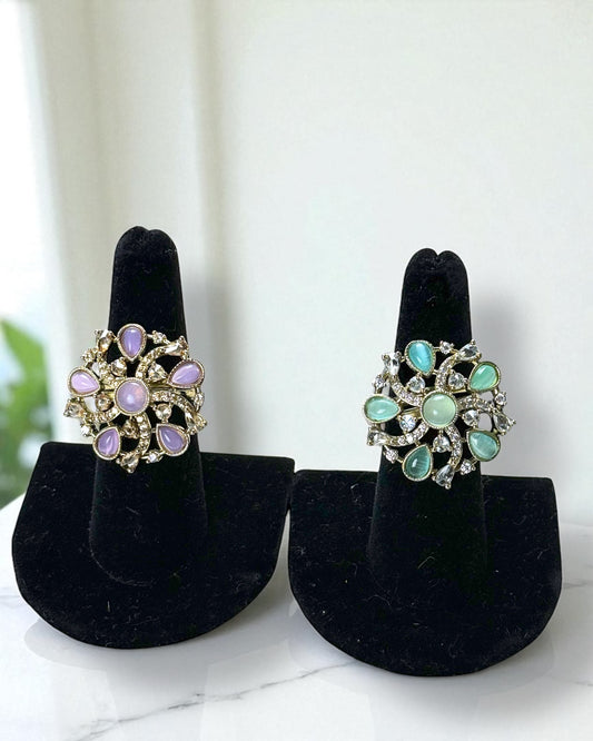 Ira ईरा Polki Ring