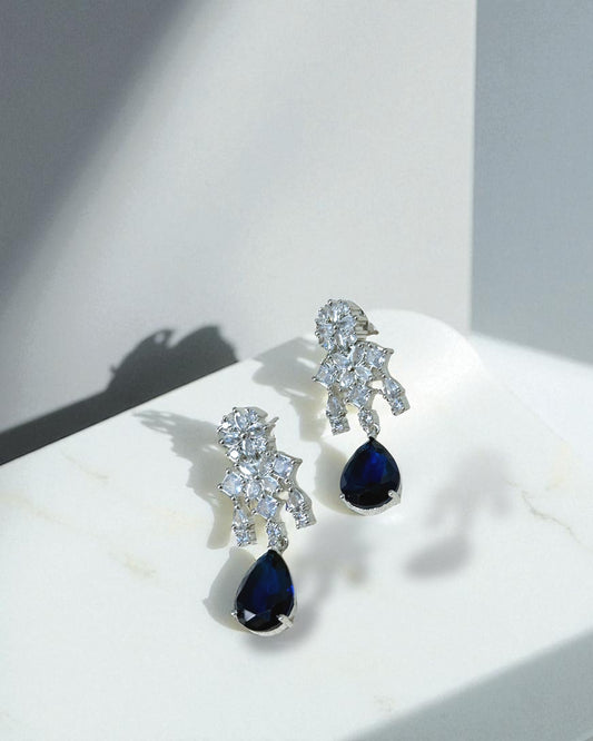 Samaira समायरा American Diamond Set in Blue