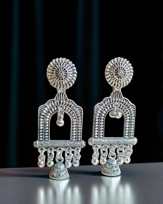 Aaradhya आराध्य Oxidized Earrings