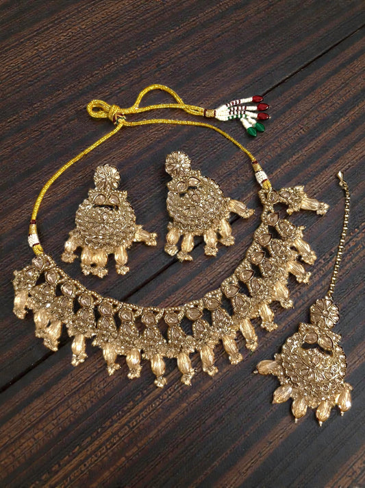 Tamara تمارا Polki Set in Gold