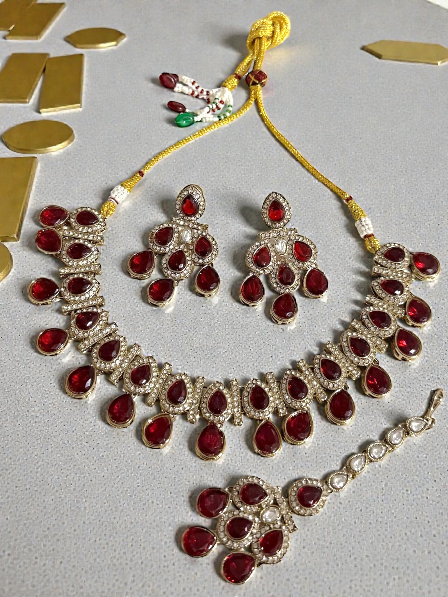 Amany أماني Stone Set in Ruby