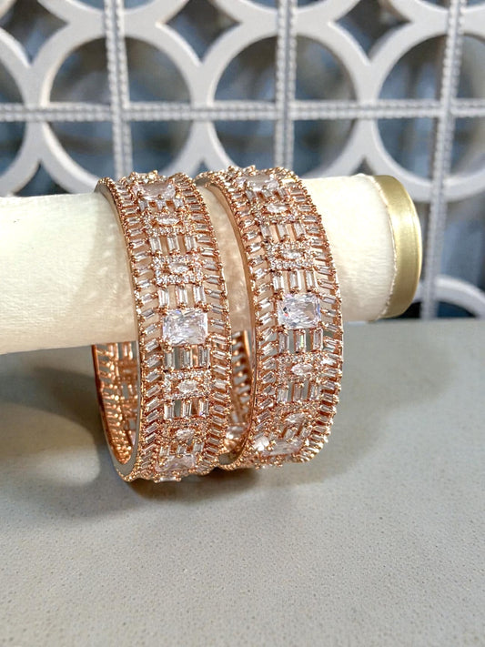 Heba هبة American Diamond Kaday in Rose Gold