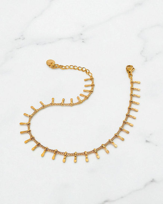 Janhvi जाह्नवी 18K Gold Plated Anklet
