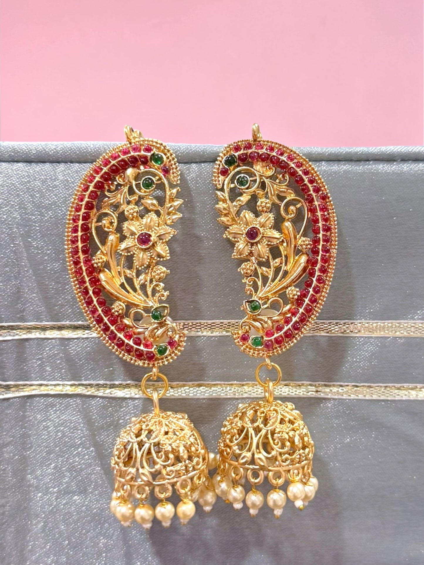 Aashna आशना Traditional Jhumkay Cuffs