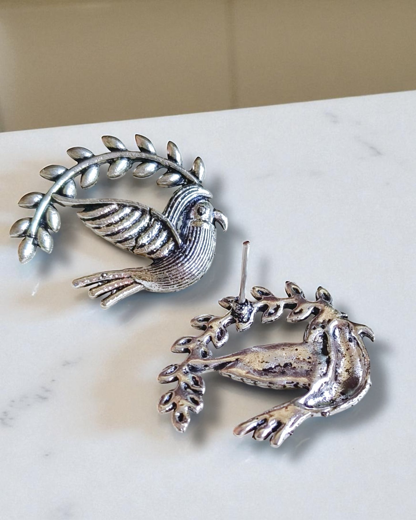 Nisha निशा Bird Earring Cuffs