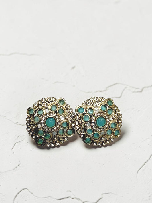 Waniya وانيا Studs in Sky Blue