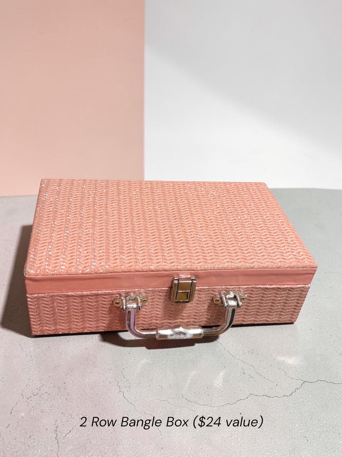 Aisha عائشة Kashmiri Glass Bangle Box in 2.6