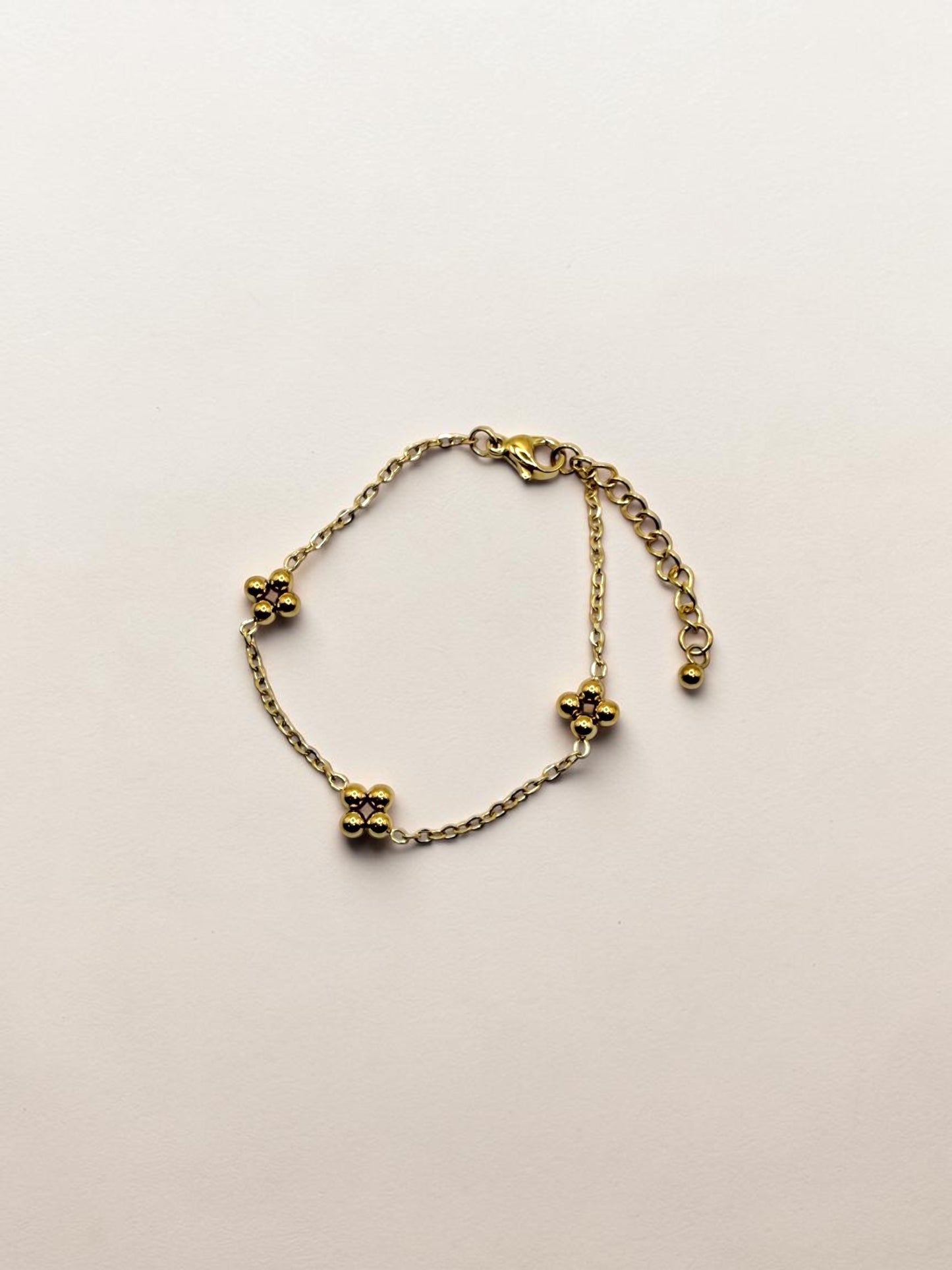 Henna حِنَّة Bracelet in Gold for Kids - 18k Gold Plated and Stainless Steel