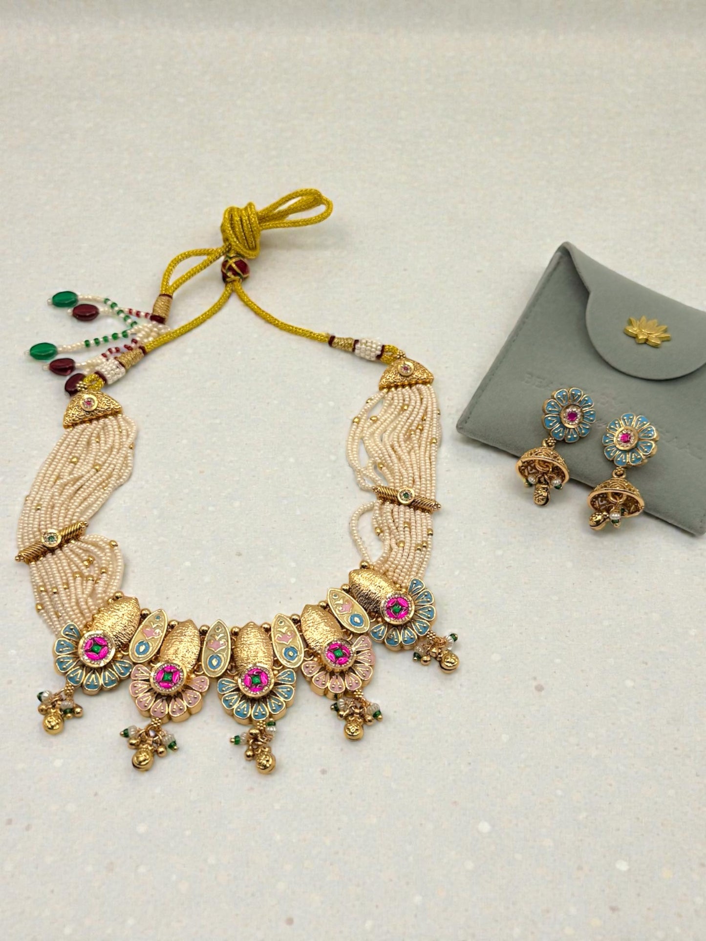 Adhira अधिरा Meenakari Heritage Set