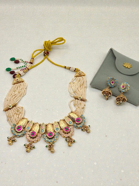 Adhira अधिरा Meenakari Heritage Set