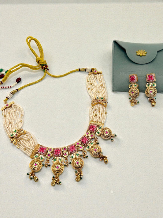 Vanshika वंशिका Meenakari Heritage Set