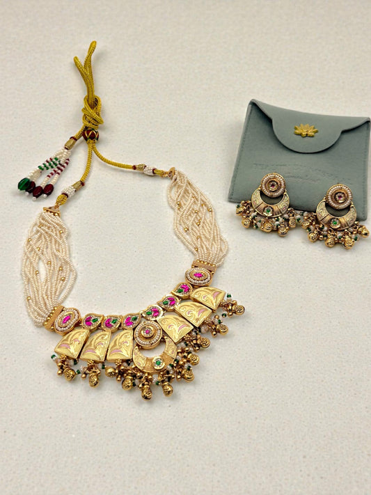 Surabhi सुरभि Meenakari Heritage Set