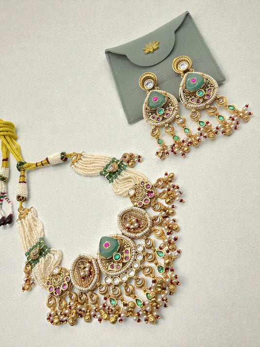 Lisha लिशा Heritage Set in Mint